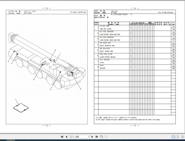 Tadano All Terrain Crane ATF 220G5 1 P1 1EJ Parts Catalog ENJP 2