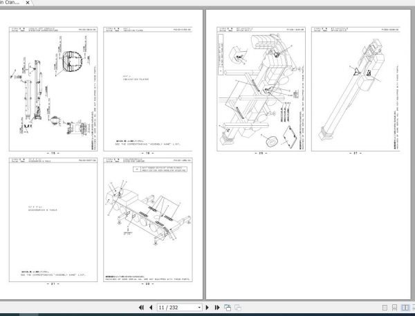 Tadano All Terrain Crane ATF 300G6J 1 P1 2EJ Parts Catalog ENJP 2