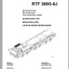 Tadano All Terrain Crane ATF 360G6 1 P3 1EJ Parts Catalog ENFRDE 2