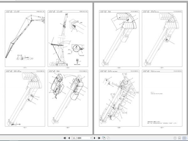 Tadano All Terrain Crane ATF 360G6 1 P4 1EJ Parts Catalog ENJP 2