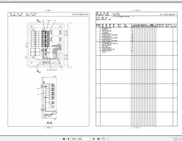 Tadano All Terrain Crane ATF 360G6 1 P5 1EJ Parts Catalog ENJP 3