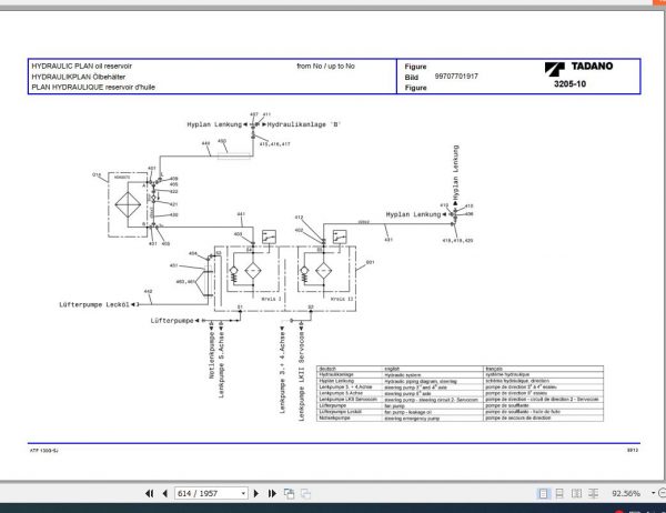 Tadano All Terrain Crane ATF130G 5J SN 2046501 Parts Catalog ENDEFR 3