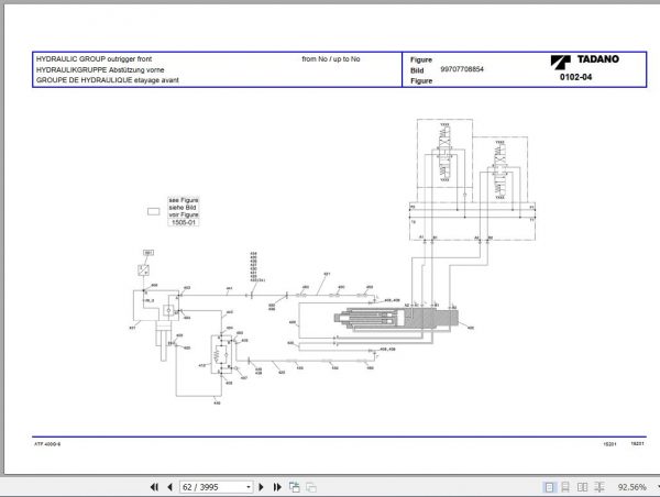 Tadano All Terrain Crane ATF400G 6 SN 2063101 Parts Catalog ENDEFR 3