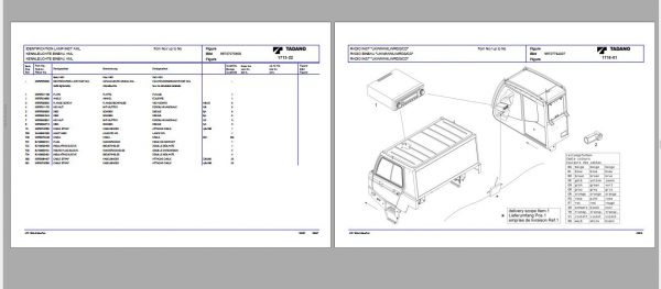 Tadano All Terrain Crane ATF50G 3 SN 2042101 Parts Catalog ENDEFR 2