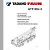 Tadano Carrier Crane GA 600NR 1 P2 1EJ Parts Catalog ENFRDE 1