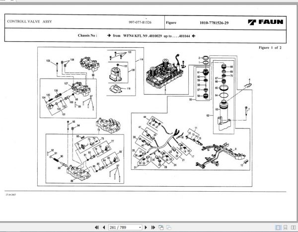 Tadano Carrier Crane RTF101 4 P1 5E Parts Catalog EN 3