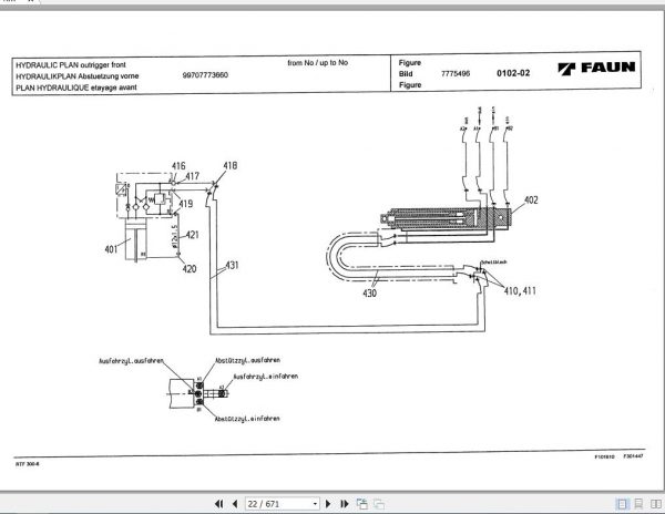 Tadano Carrier Crane RTF300 6 P1 3J Parts Catalog EN 3
