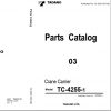 Tadano Carrier Crane TC 4255 1 P2 3EJ Parts Catalog ENJP 1