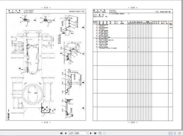 Tadano City Crane CTI 500XL 1 P1 1EJ Parts Catalog ENJP 3