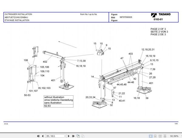 Tadano Faun HK60 SN 2050101 Parts Catalog ENESDE 3