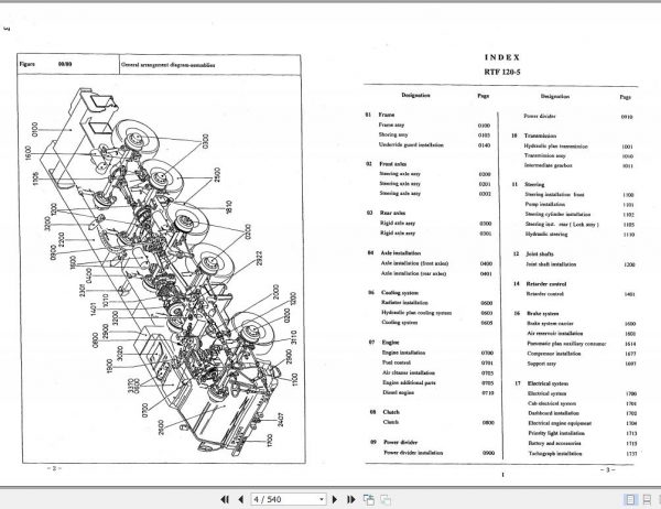 Tadano Faun RTF120 5 P1 4J Parts Catalog EN 2