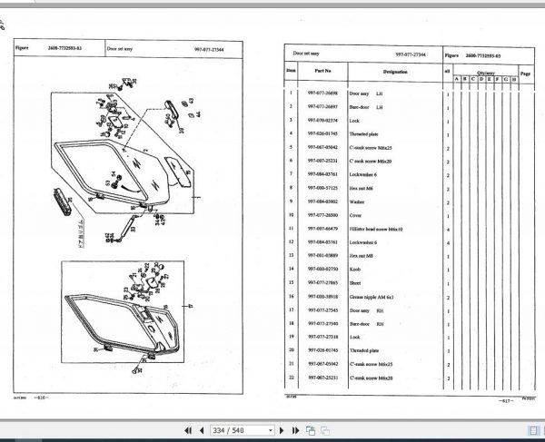 Tadano Faun RTF120 5 P1 4J Parts Catalog EN 3