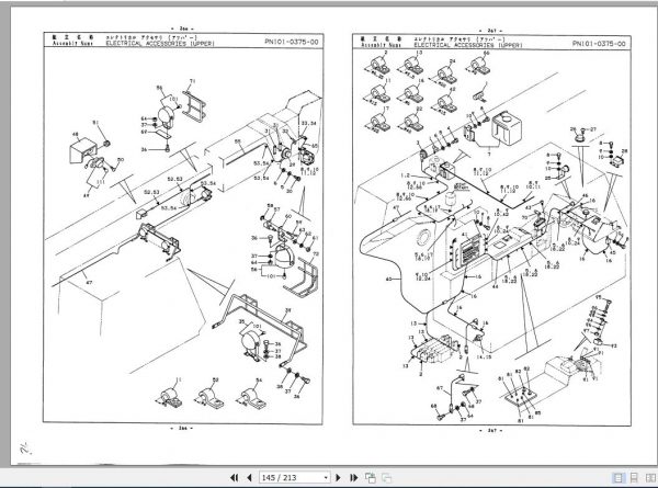 Tadano Hydraulic Crane AR 200M 11 P 02 Parts Catalog ENJP 3