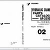 Tadano Hydraulic Crane AR 250E 11 P 02 Parts Catalog ENJP 1