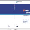 Tadano Hydraulic Crane RTF120 5 P1 4J Parts Catalog EN 1