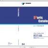 Tadano Hydraulic Crane RTF160 5 P1 4J Parts Catalog EN 1