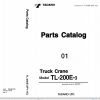 Tadano Hydraulic Crane TL 200E 3 P1 1EJ Parts Catalog ENJP 1