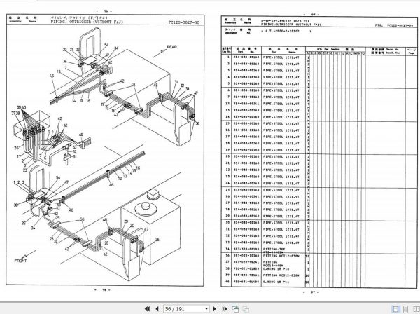 Tadano Hydraulic Crane TL 200ER 2 P 01 Parts Catalog ENJP 2