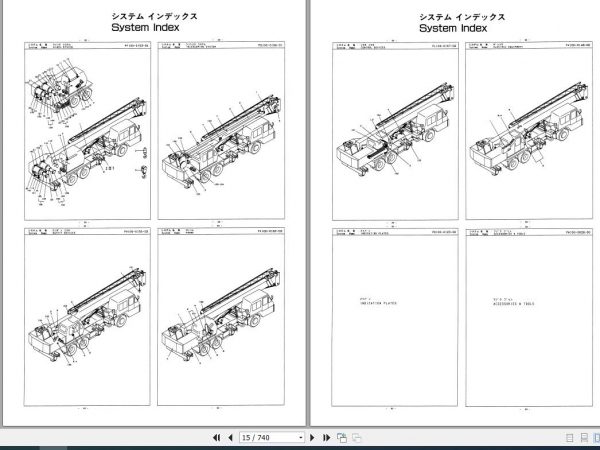 Tadano Hydraulic Crane TL 250E 3 P1 4EJ Parts Catalog ENJP 2