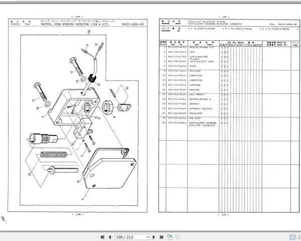 Tadano Hydraulic Crane TL 250EG 3 P 02 Parts Catalog ENJP 3