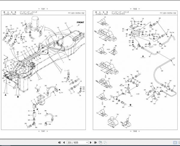 Tadano Hydraulic Wrecker OC 160M 1 PX1 1EJ Parts Catalog ENJP 3
