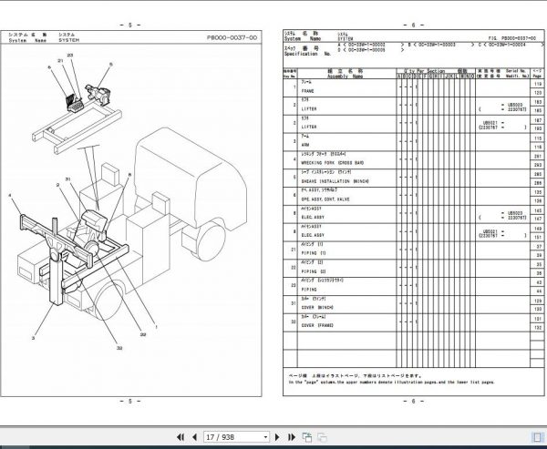 Tadano Hydraulic Wrecker OC 33W 1 P1 4EJ Parts Catalog ENJP 2
