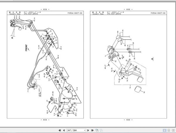 Tadano Rough Terrain Crane GR 120N 2 P6 1EJ Parts Catalog ENJP 3