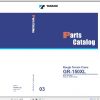 Tadano Rough Terrain Crane GR 150XL 1 P1U 3EJ Parts Catalog ENJP 1