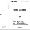 Tadano Rough Terrain Crane GR 550EX 1 P5 1EJ Parts Catalog ENJP 1
