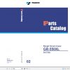 Tadano Rough Terrain Crane GR 550XL 3 P1U 2EJ Parts Catalog ENJP 1