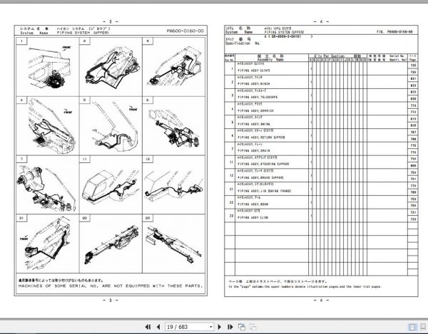 Tadano Rough Terrain Crane GR 600N 3 P1 1EJ Parts Catalog ENJP 2