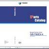 Tadano Rough Terrain Crane GR 700EX 4 P2 1EJ Parts Catalog ENJP 1
