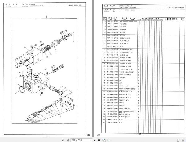 Tadano Rough Terrain Crane TR 200MC 3 P 01C Parts Catalog ENJP 3