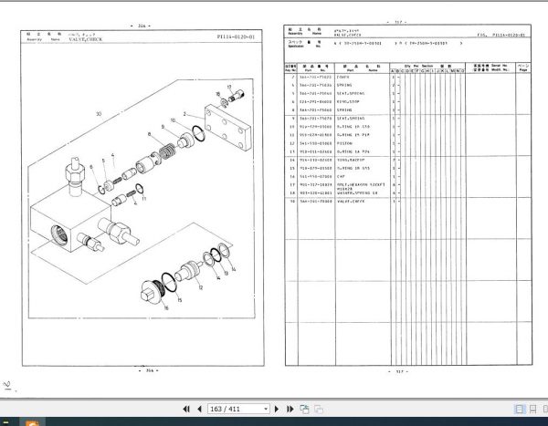 Tadano Rough Terrain Crane TR 250MC 3 P 02 Parts Catalog ENJP 3