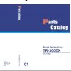 Tadano Rough Terrain Crane TR 300EX 2 P1 1EJ Parts Catalog ENJP 1