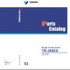 Tadano Rough Terrain Crane TR 300EX 3 P1 2EJ Parts Catalog ENJP 1