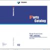 Tadano Rough Terrain Crane TR 450XL 4 P1U 2EJ Parts Catalog ENJP 1
