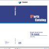 Tadano Rough Terrain Crane TR 500E 11 P 03 Parts Catalog ENJP 1
