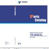 Tadano Rough Terrain Crane TR 600EXL 3 P1 1EJ Parts Catalog ENJP 1