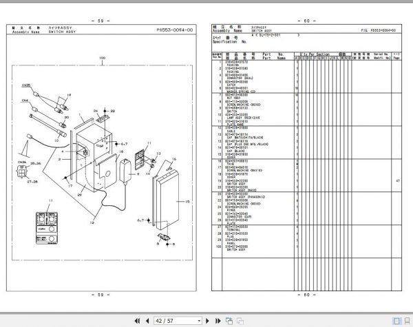 Tadano Self Loader SL 150 2 P2 1EJ Parts Catalog EN 3