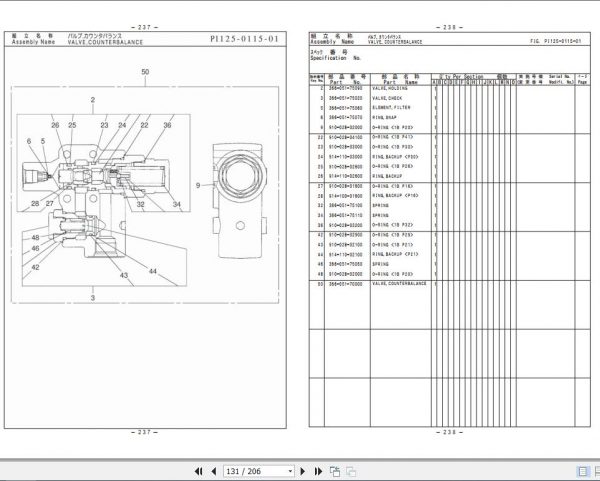 Tadano Truck Crane GS 700BR 1 P3 1EP Parts Catalog ENPor 3