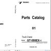 Tadano Truck Crane GT 550EX 1 P2 1EJ Parts Catalog ENJP 1