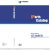 Tadano Truck Crane GT 600ER 3 P1 2EJ Parts Catalog ENJP 1