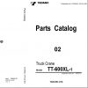 Tadano Truck Crane GT 600XL 1 P1U 2EJ Parts Catalog ENJP 1