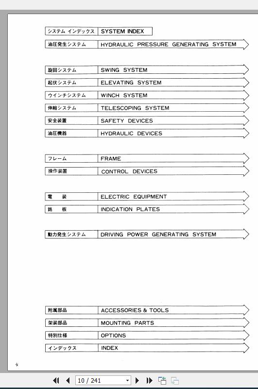 Tadano Truck Crane TG 1300E 11 P 02 Parts Catalog ENJP 2