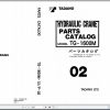 Tadano Truck Crane TG 1600M 12 P 02 Parts Catalog ENJP 2