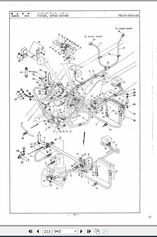 Tadano Truck Crane TG 500EC 1 P 01C Parts Catalog ENJP 3