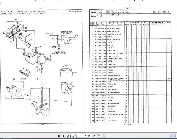 Tadano Truck Crane TG 500ERG 3 P 01 Parts Catalog ENJP 3