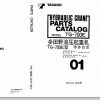 Tadano Truck Crane TG 700E 3 P 01C Parts Catalog ENJP 1