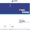 Tadano Truck Crane TG 800E 3 P 03 Parts Catalog ENJP 1
